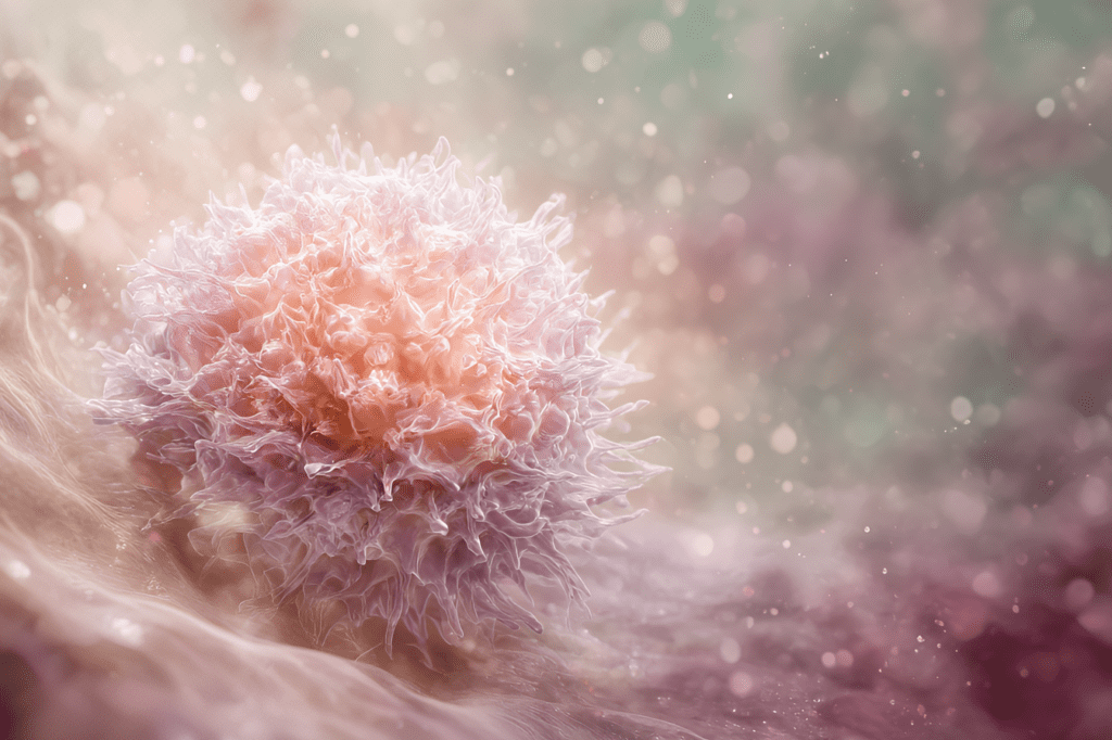 Kolmoisnegatiivinen rintasyöpä, AI kuva.