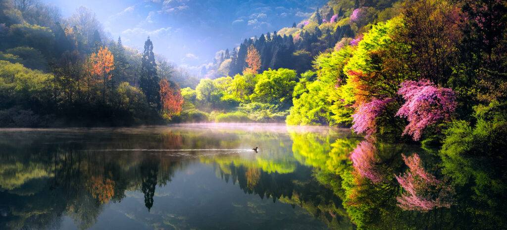 Riittävä päivänvaloaltistus tukee luonnollista unirytmiä. Ulkoilu kauniissa syksyn värein loistavassa luonnossa auttaa palautumaan.