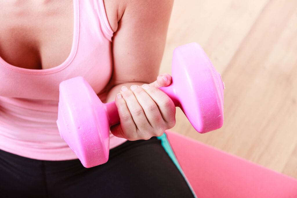 Liikunta parantaa lihaskuntoa.