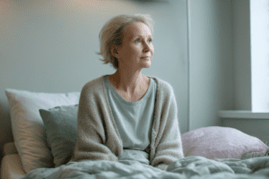 Sokkivaihe rintasyövän jälkeen. Mieli ja keho pysähtyvät suojaamaan liialta kuormitukselta.